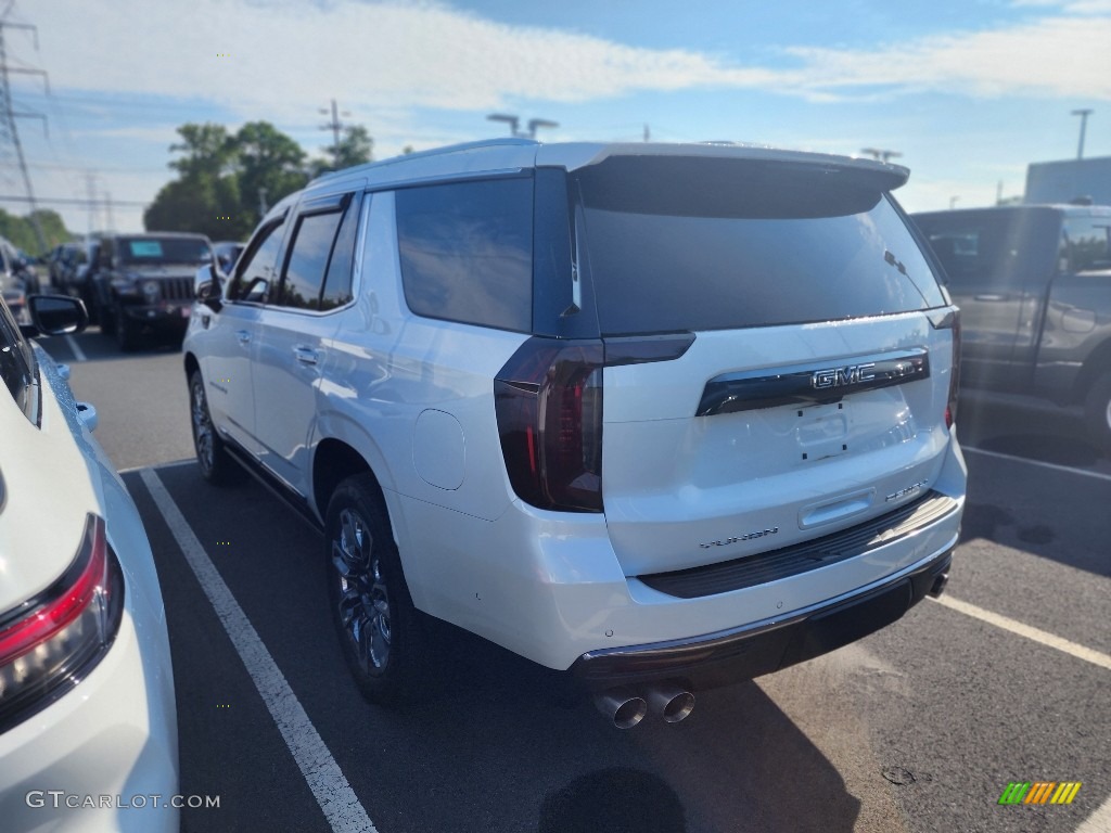 2023 Yukon Denali 4WD - White Frost Tricoat / Alpine Umber photo #4