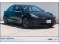 2018 Black Tesla Model 3 Long Range AWD  photo #1