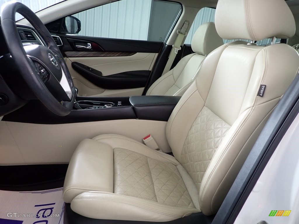 2016 Maxima Platinum - Pearl White / Cashmere photo #17