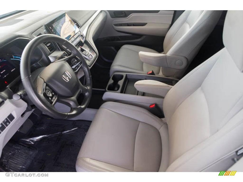 2019 Odyssey EX-L - Obsidian Blue Pearl / Gray photo #3