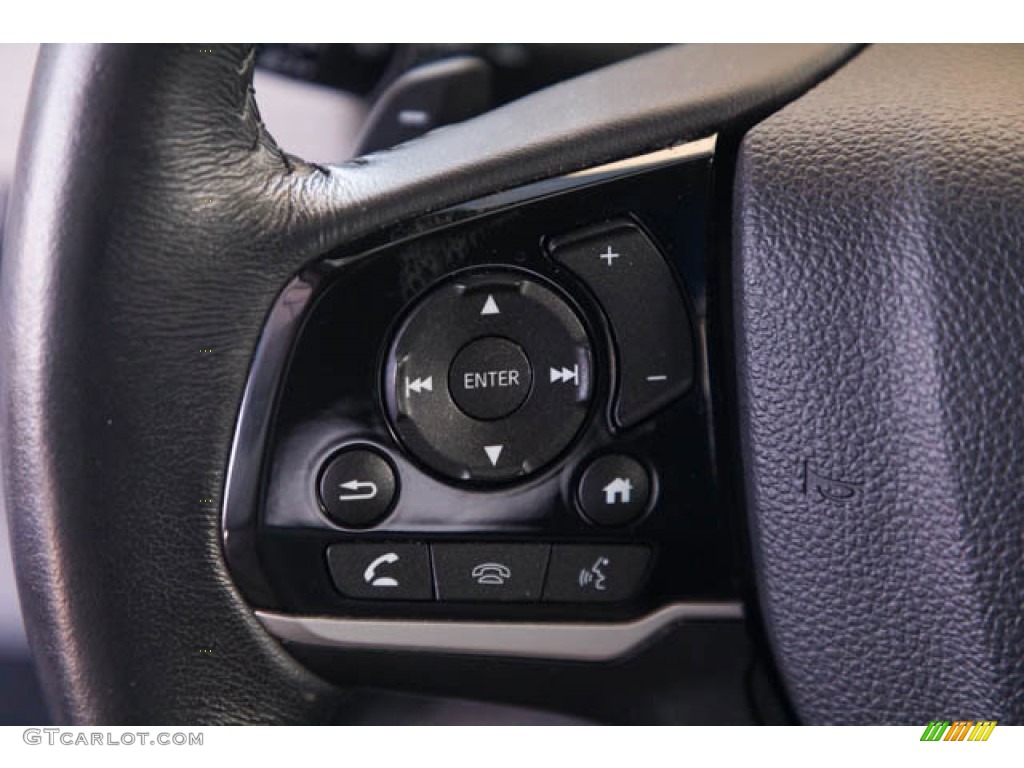 2019 Odyssey EX-L - Obsidian Blue Pearl / Gray photo #14