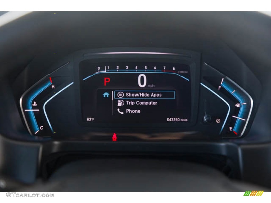 2019 Odyssey EX-L - Obsidian Blue Pearl / Gray photo #30