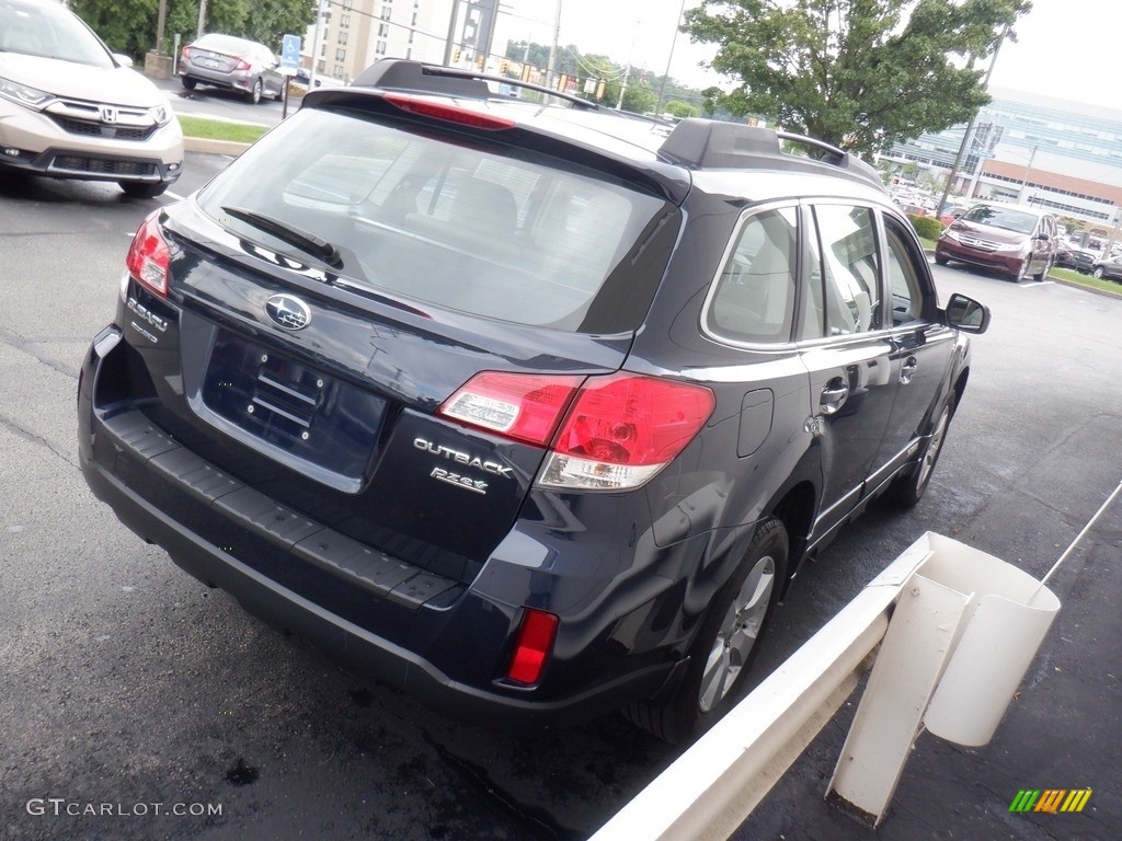 2012 Outback 2.5i - Deep Indigo Pearl / Warm Ivory photo #6
