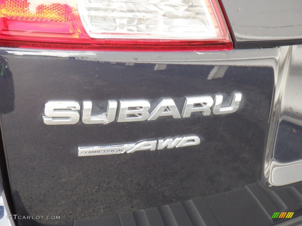 2012 Outback 2.5i - Deep Indigo Pearl / Warm Ivory photo #9