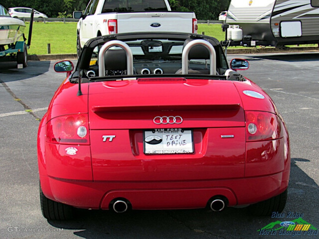 2001 TT 1.8T quattro Roadster - Amulet Red / Ebony Black photo #4