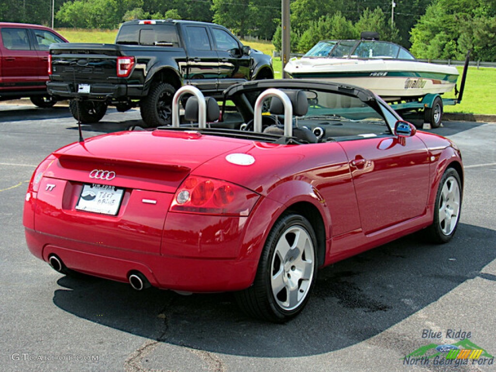 2001 TT 1.8T quattro Roadster - Amulet Red / Ebony Black photo #5