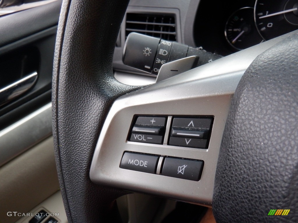 2012 Outback 2.5i - Deep Indigo Pearl / Warm Ivory photo #18