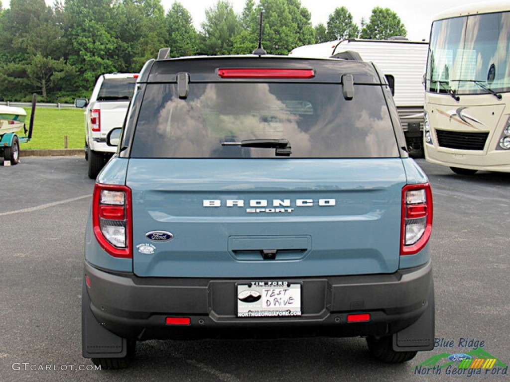 2023 Bronco Sport Outer Banks 4x4 - Area 51 / Ebony/Roast photo #4