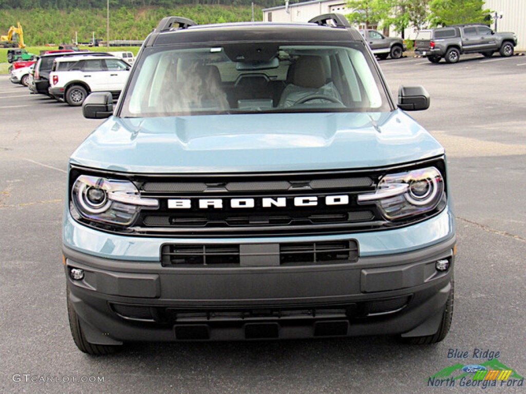 2023 Bronco Sport Outer Banks 4x4 - Area 51 / Ebony/Roast photo #8