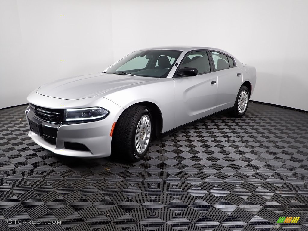 Bright Silver Metallic 2018 Dodge Charger Police Pursuit AWD Exterior Photo #146281993