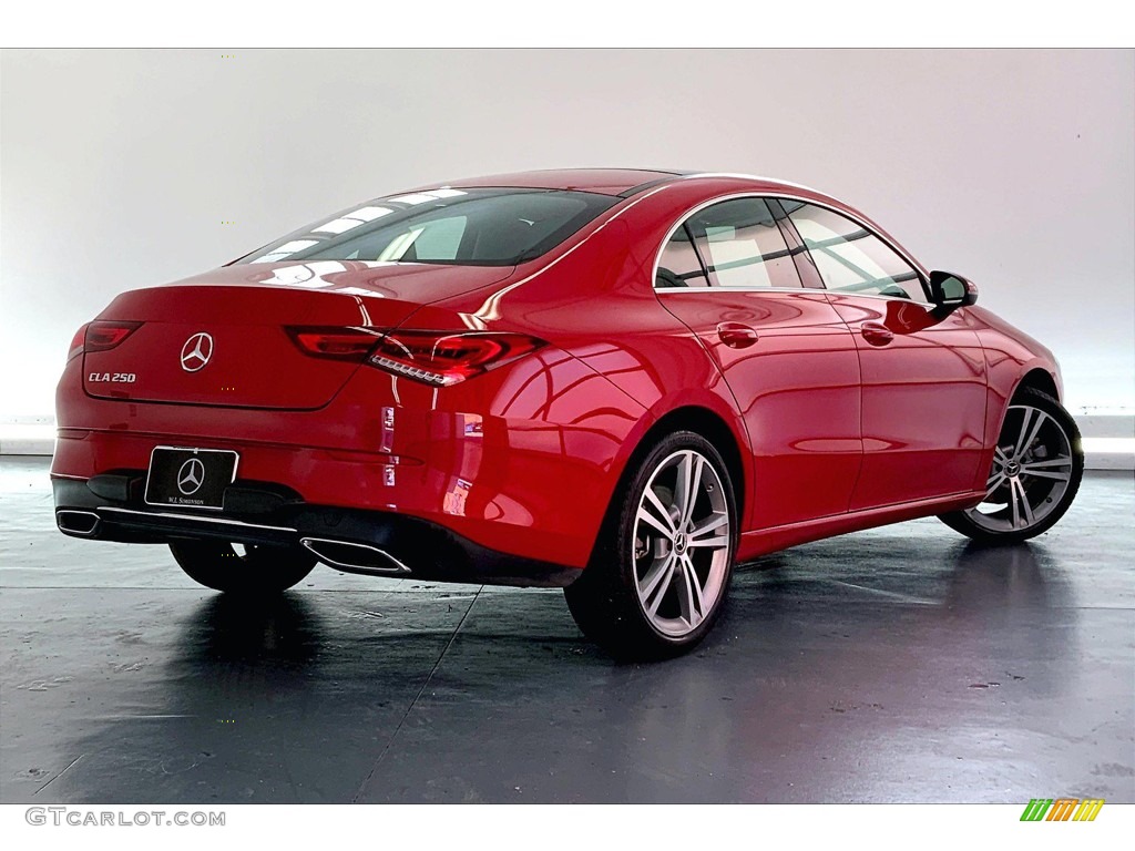 2020 CLA 250 Coupe - Jupiter Red / Black photo #13