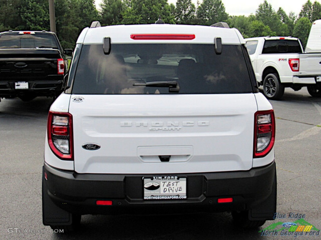 2023 Bronco Sport Big Bend 4x4 - Oxford White / Medium Dark Slate photo #4