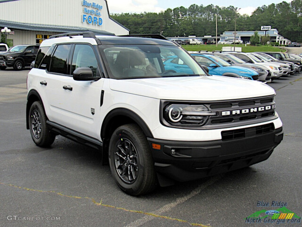 2023 Bronco Sport Big Bend 4x4 - Oxford White / Medium Dark Slate photo #7