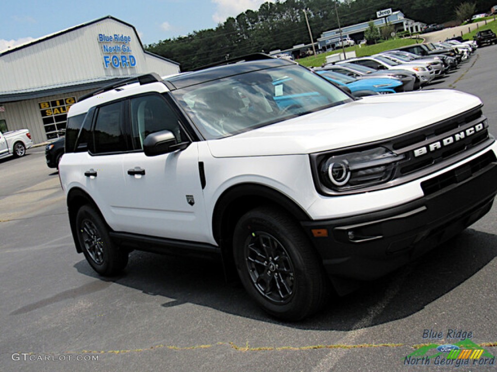2023 Bronco Sport Big Bend 4x4 - Oxford White / Medium Dark Slate photo #23
