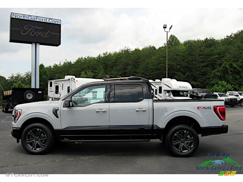 2023 F150 XLT SuperCrew 4x4 Heritage Edition - Avalanche / Black/Slate Gray photo #2