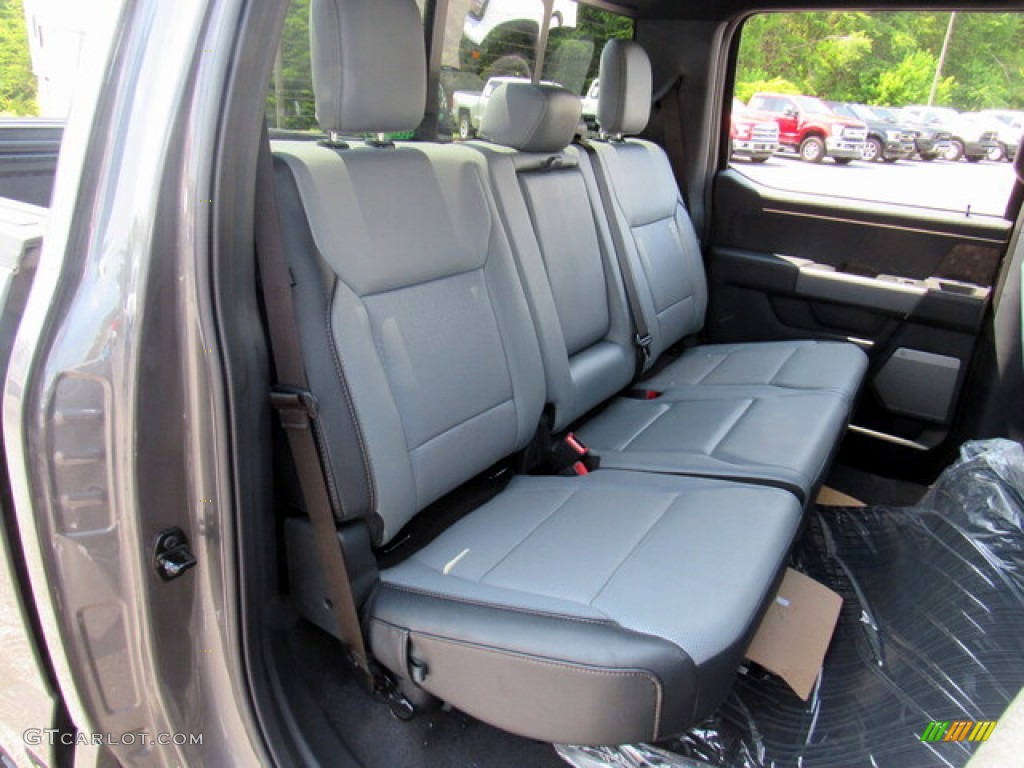 2023 Ford F150 Lightning Lariat 4x4 Rear Seat Photo #146282905