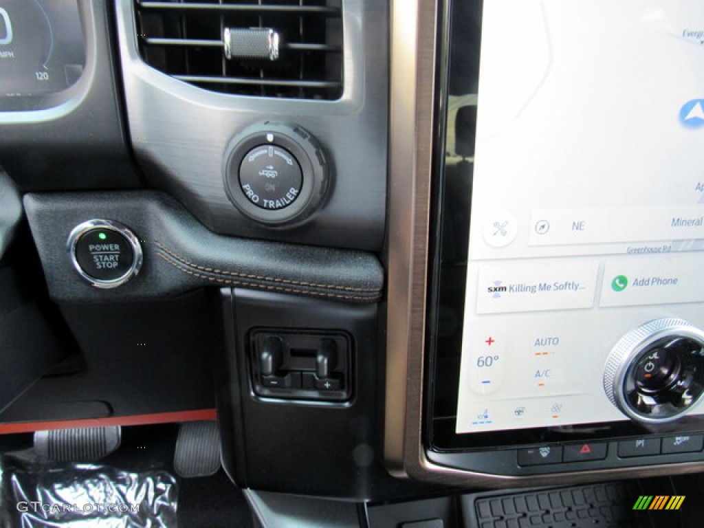 2023 Ford F150 Lightning Lariat 4x4 Controls Photo #146283010