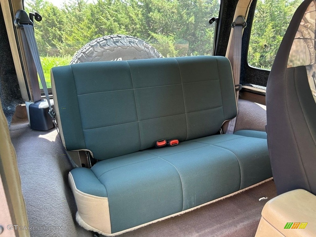 1999 Jeep Wrangler Sahara 4x4 Rear Seat Photos