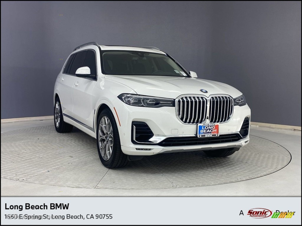 2019 X7 xDrive40i - Alpine White / Black photo #1