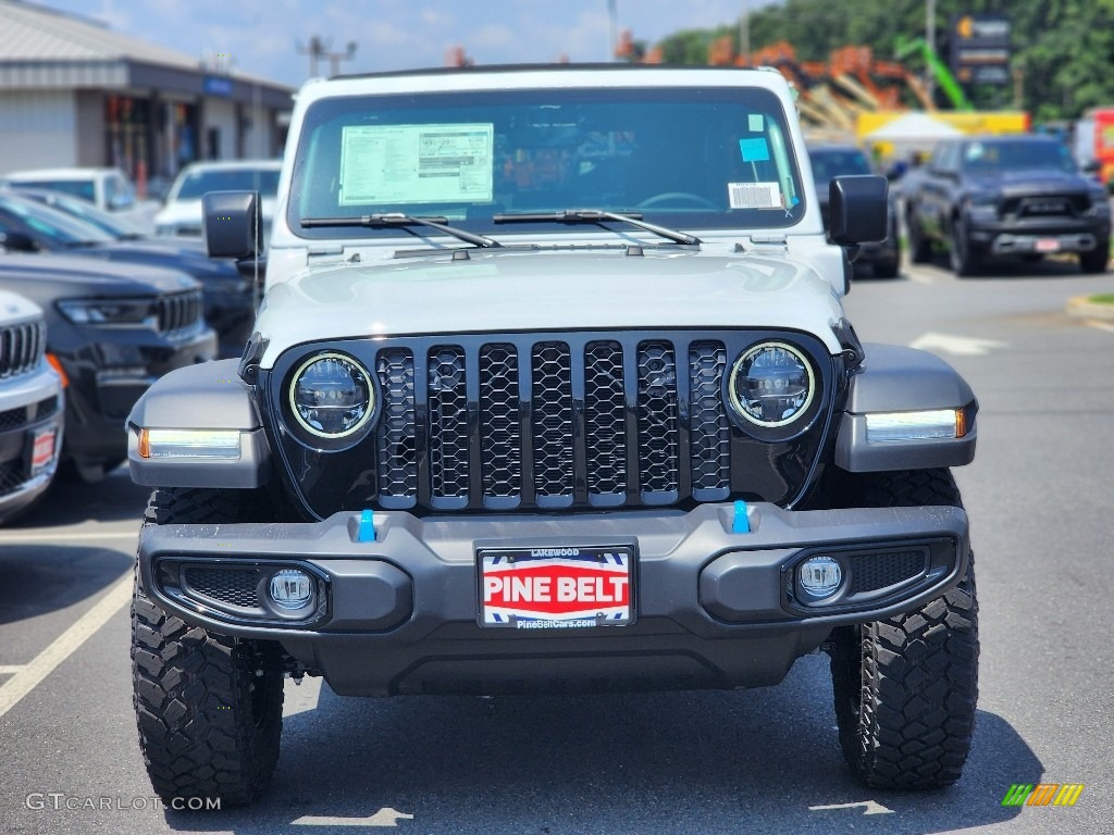 2023 Wrangler Unlimited Willys 4XE Hybrid - Bright White / Black photo #2