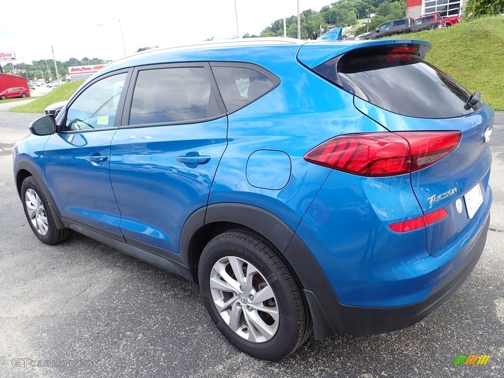 2020 Tucson Value AWD - Aqua Blue / Black photo #3