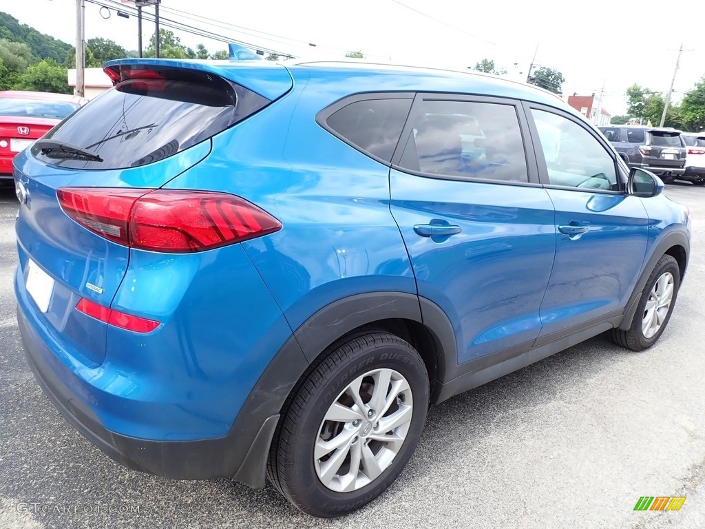 2020 Tucson Value AWD - Aqua Blue / Black photo #6