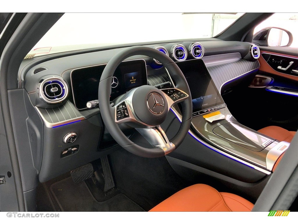 2023 Mercedes-Benz GLC 300 Sienna Brown Dashboard Photo #146286148