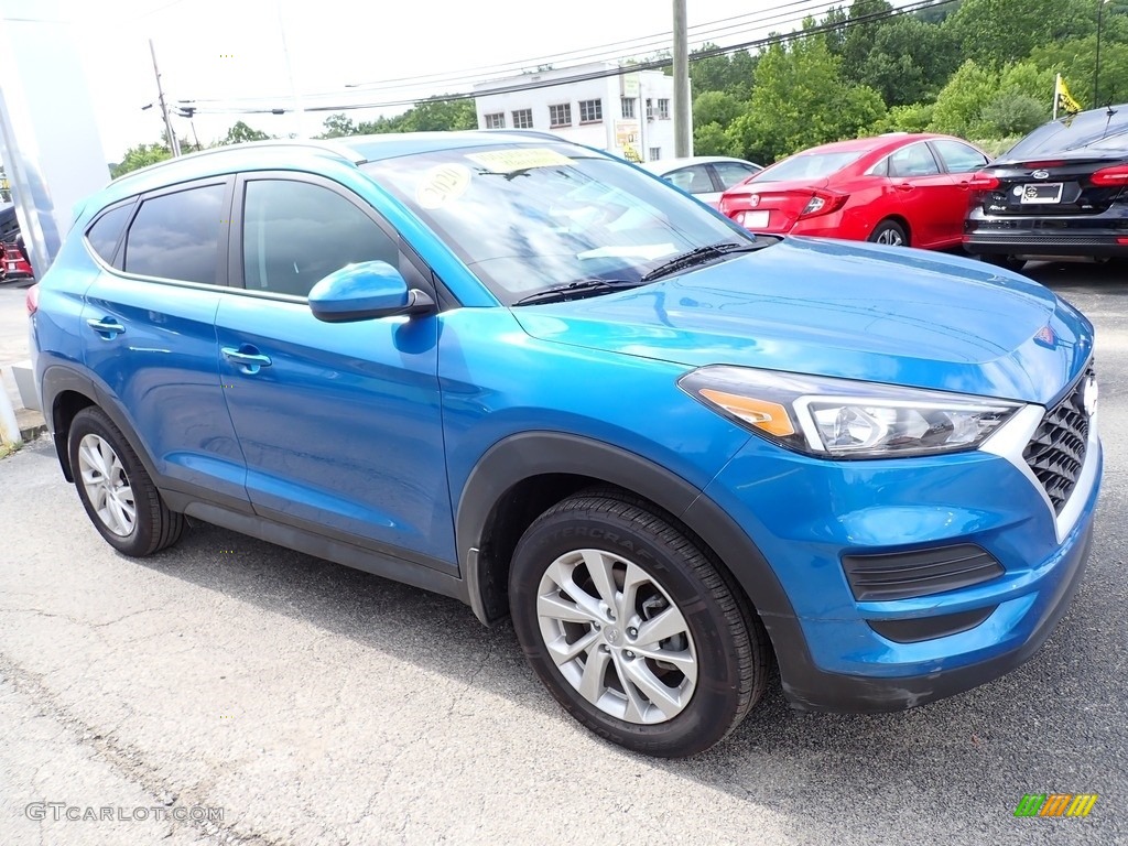 Aqua Blue 2020 Hyundai Tucson Value AWD Exterior Photo #146286163