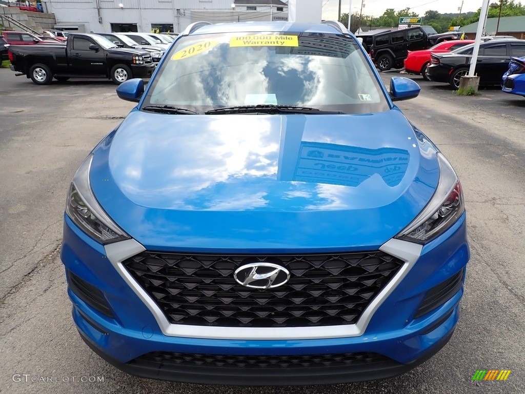 2020 Tucson Value AWD - Aqua Blue / Black photo #9