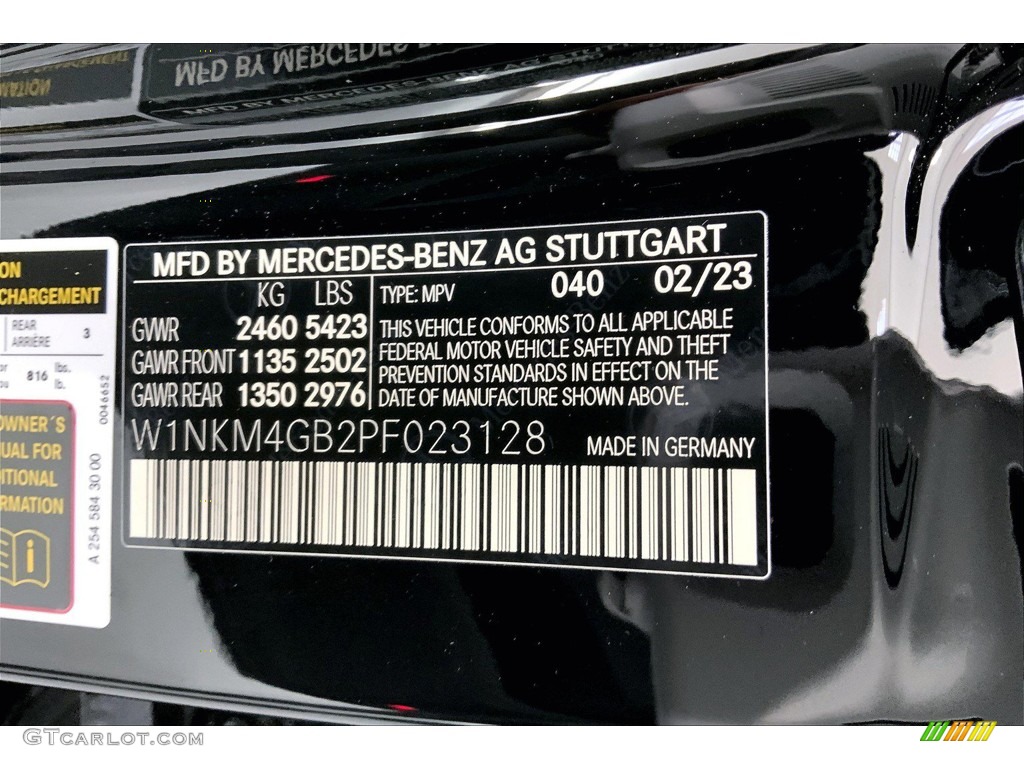2023 Mercedes-Benz GLC 300 Color Code Photos