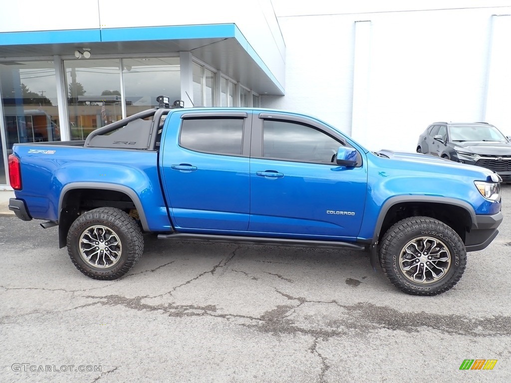 2020 Colorado ZR2 Crew Cab 4x4 - Kinetic Blue Metallic / Jet Black photo #2