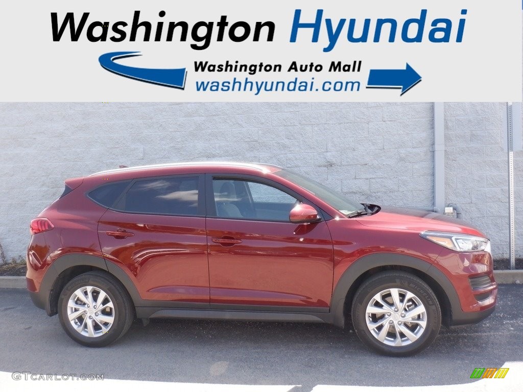 2019 Tucson Value - Gemstone Red / Beige photo #2