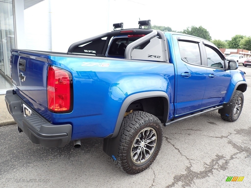 2020 Colorado ZR2 Crew Cab 4x4 - Kinetic Blue Metallic / Jet Black photo #3