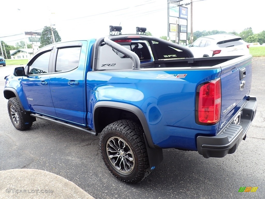 2020 Colorado ZR2 Crew Cab 4x4 - Kinetic Blue Metallic / Jet Black photo #6