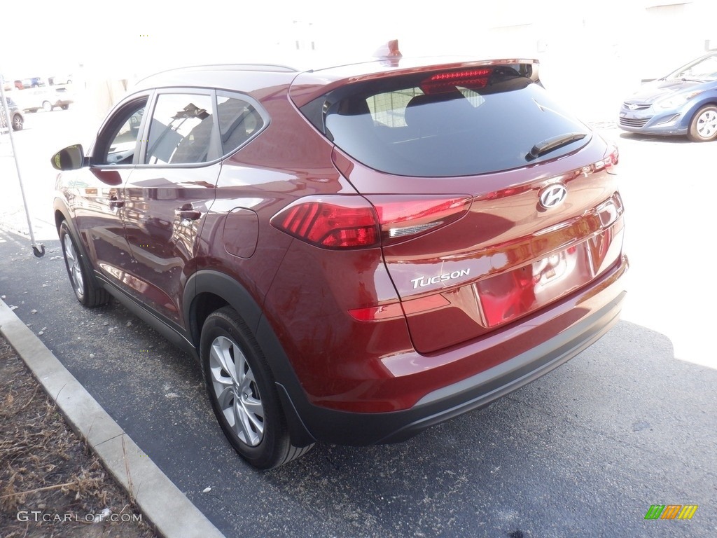 2019 Tucson Value - Gemstone Red / Beige photo #6