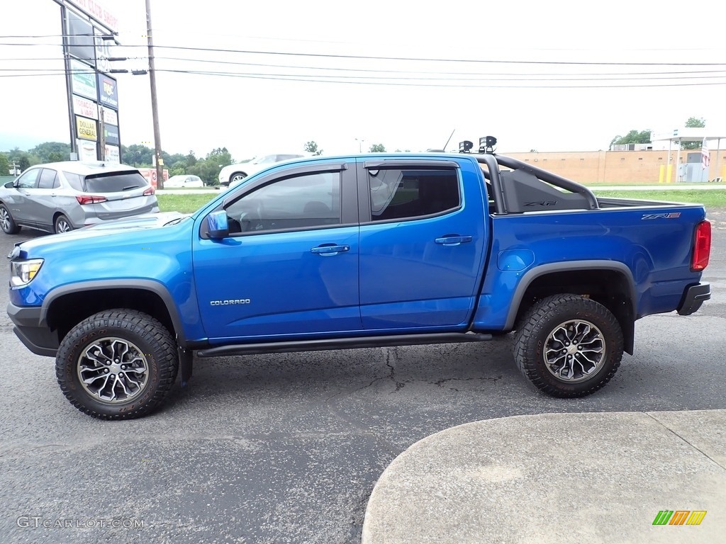 2020 Colorado ZR2 Crew Cab 4x4 - Kinetic Blue Metallic / Jet Black photo #7