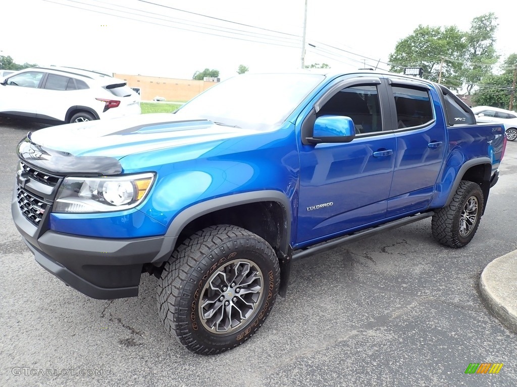 2020 Colorado ZR2 Crew Cab 4x4 - Kinetic Blue Metallic / Jet Black photo #8