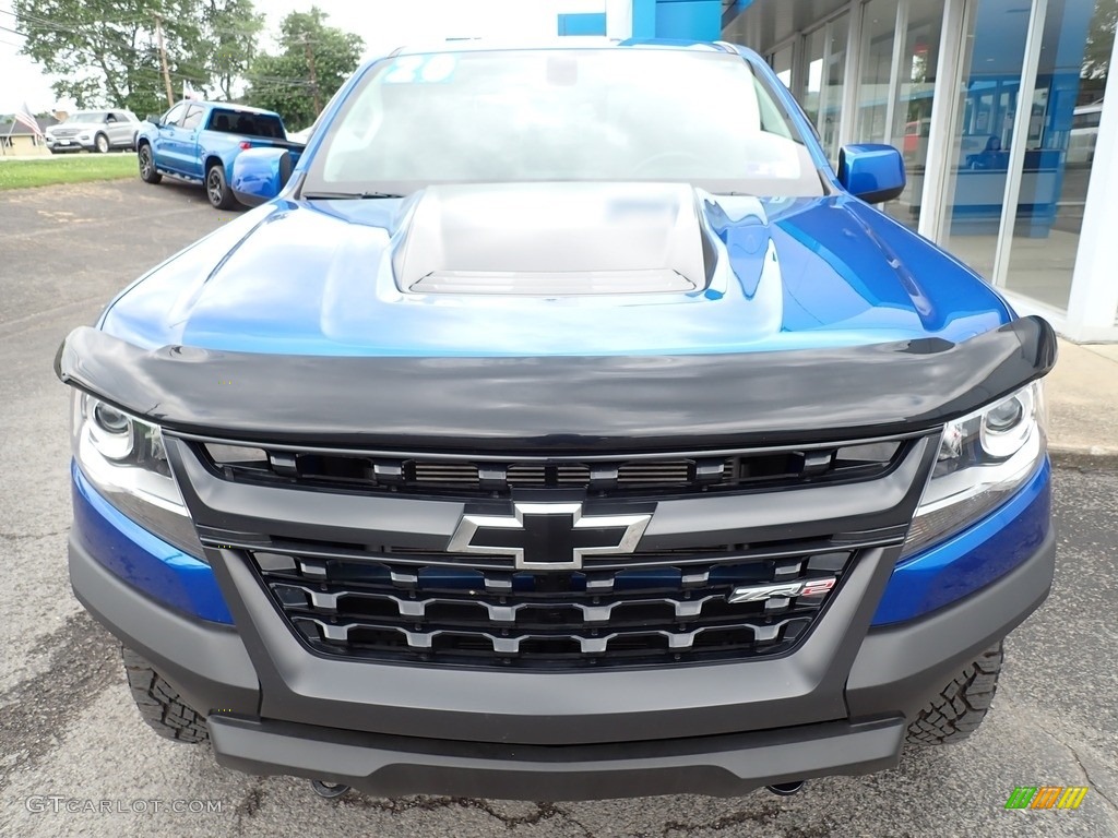2020 Colorado ZR2 Crew Cab 4x4 - Kinetic Blue Metallic / Jet Black photo #9