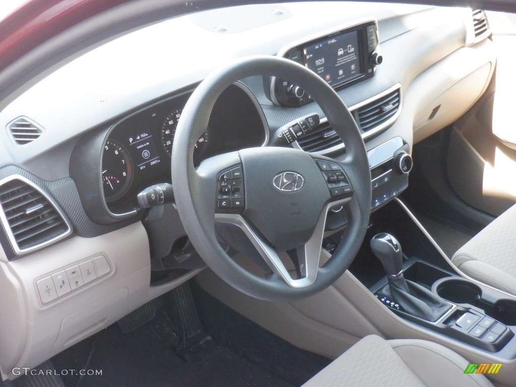 2019 Tucson Value - Gemstone Red / Beige photo #10
