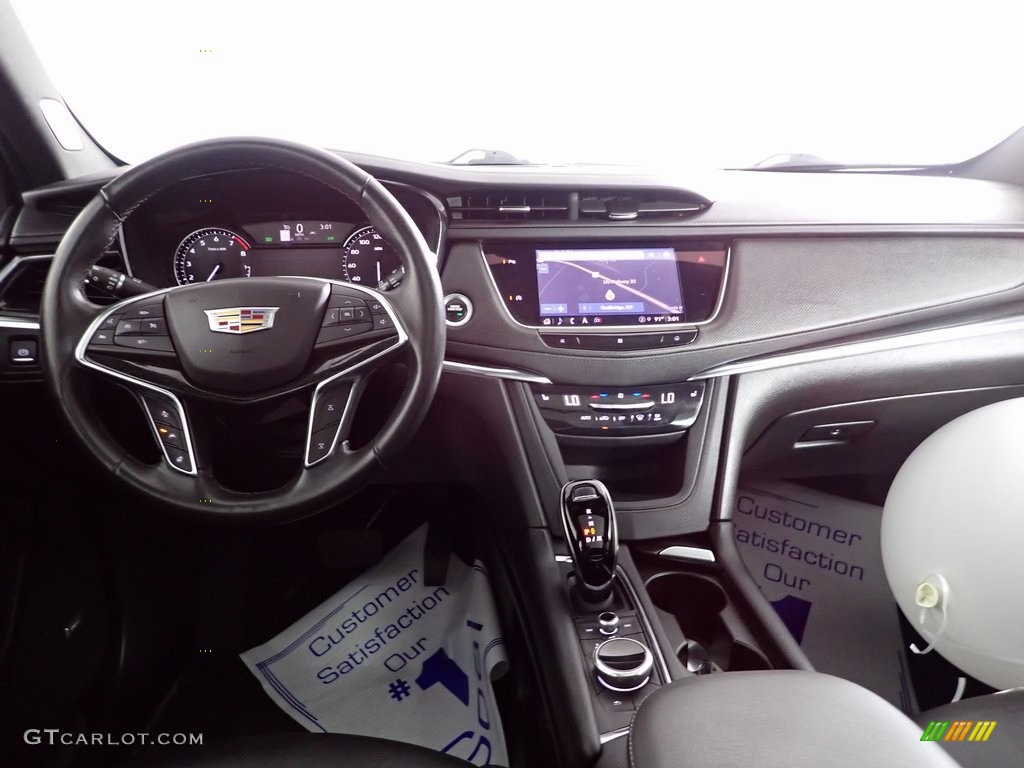 2021 Cadillac XT5 Premium Luxury AWD Jet Black Dashboard Photo #146287220