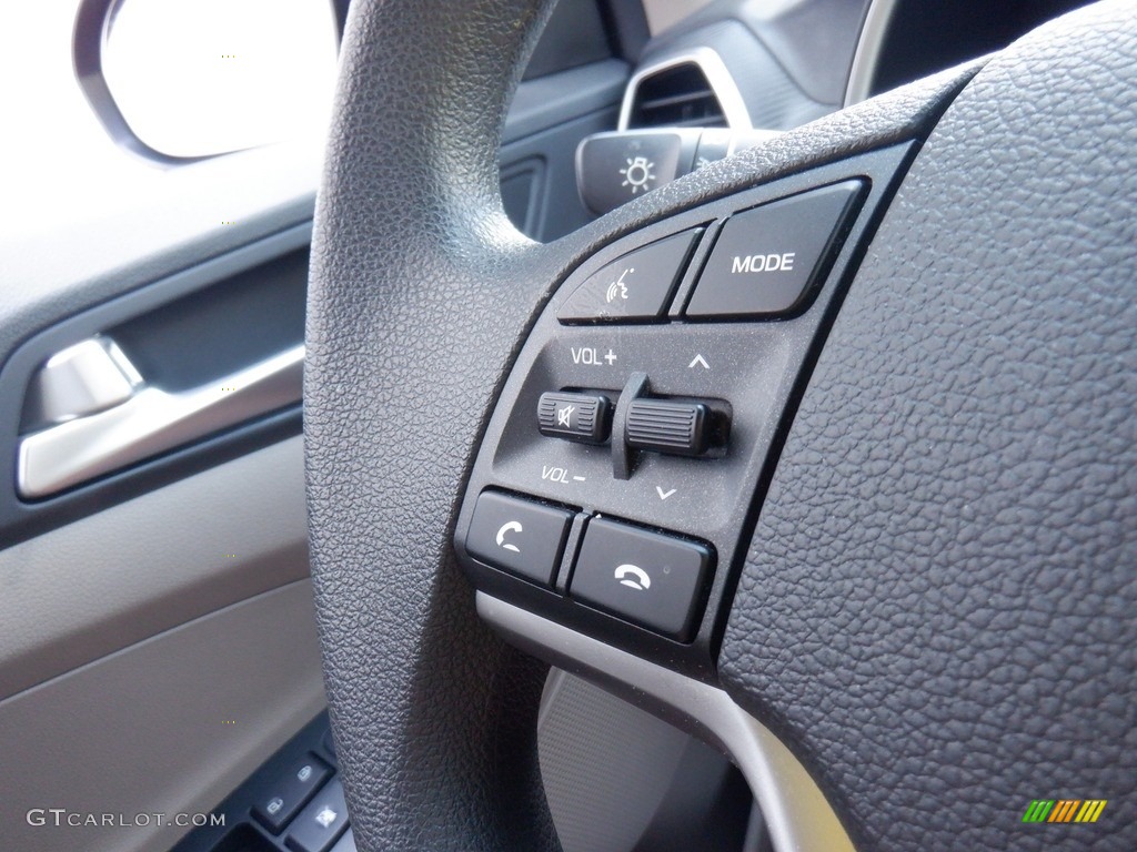 2019 Hyundai Tucson Value Beige Steering Wheel Photo #146287262