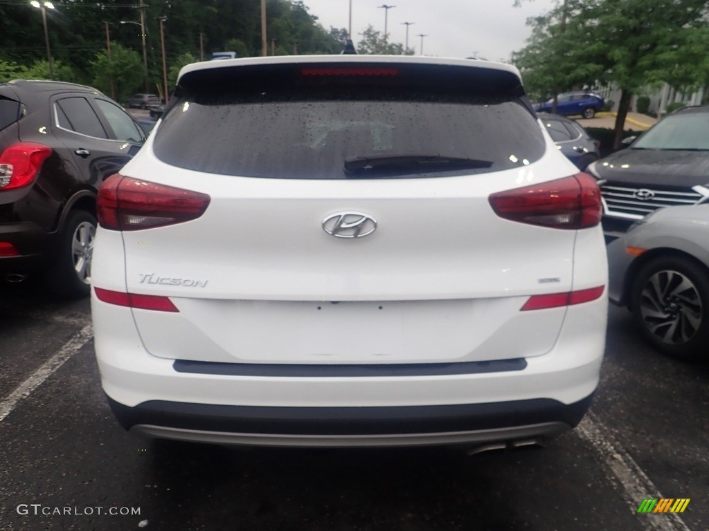 2020 Tucson Ultimate AWD - Cream White Pearl / Beige photo #3
