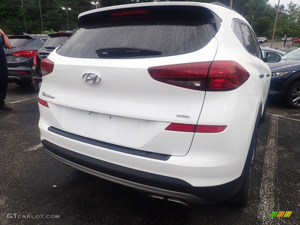 2020 Tucson Ultimate AWD - Cream White Pearl / Beige photo #4