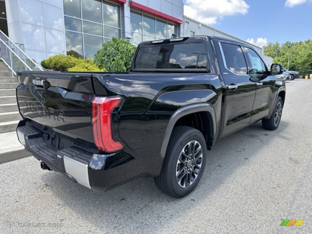 2023 Tundra Limited CrewMax 4x4 - Midnight Black Metallic / Black photo #9