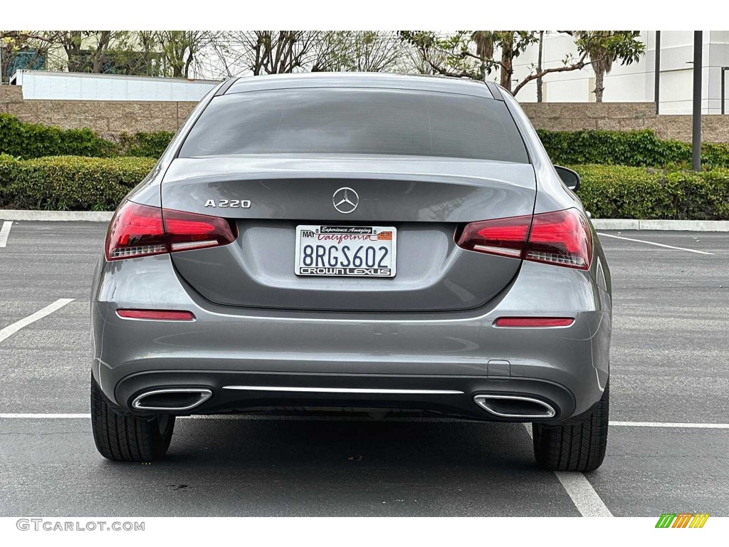 2020 A 220 Sedan - Mountain Grey Metallic / Black photo #5