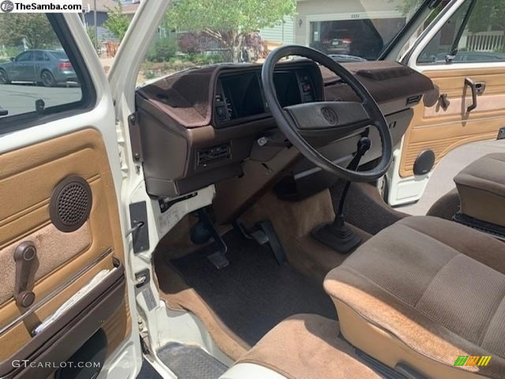 1985 Vanagon GL Camper - Pastel White / Beige photo #2