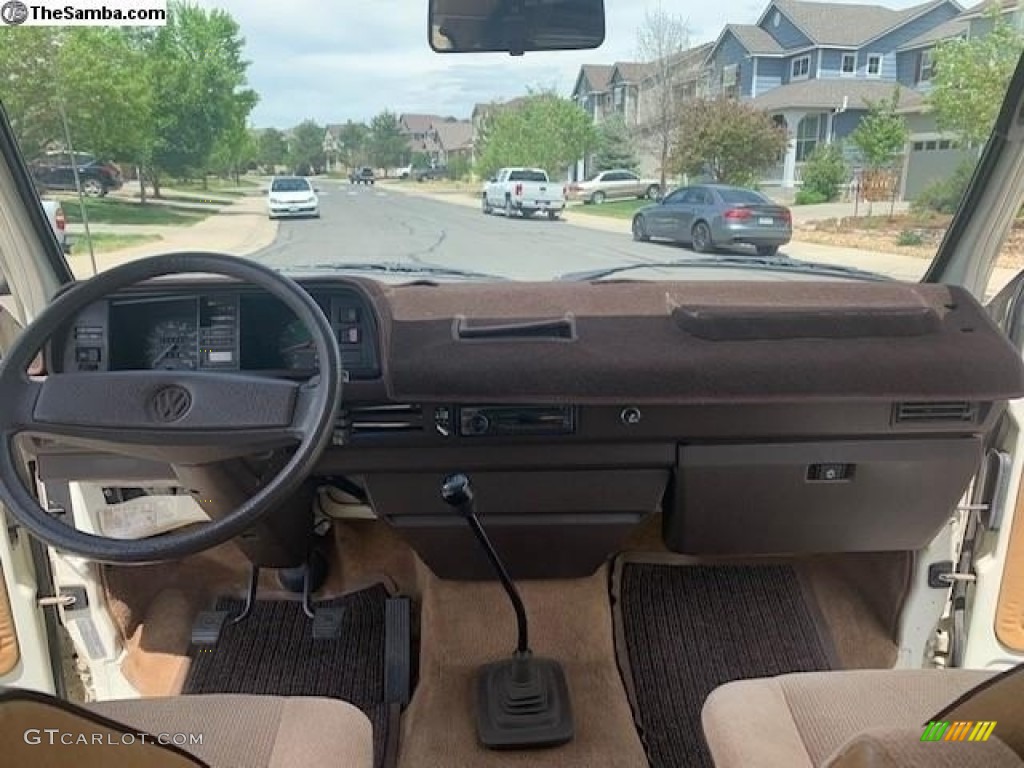 1985 Vanagon GL Camper - Pastel White / Beige photo #3