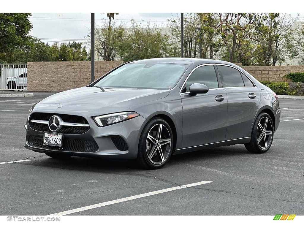 2020 A 220 Sedan - Mountain Grey Metallic / Black photo #8