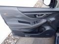 Black 2022 Subaru Forester Wilderness Door Panel