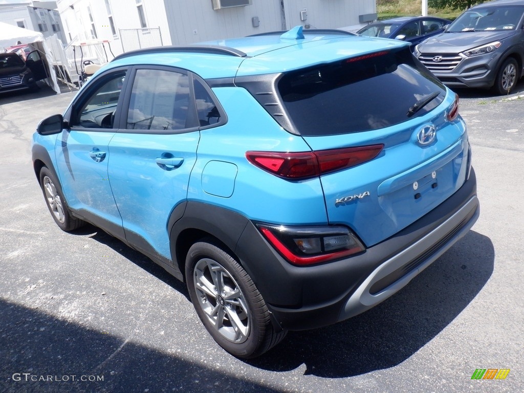 2023 Kona SEL AWD - Teal Isle / Gray photo #7